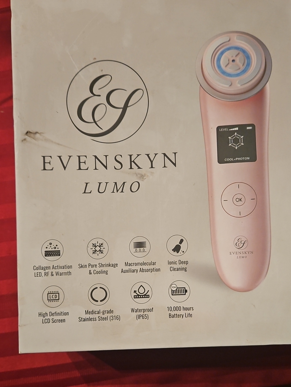 Lumo Facial Device - Rose Pink